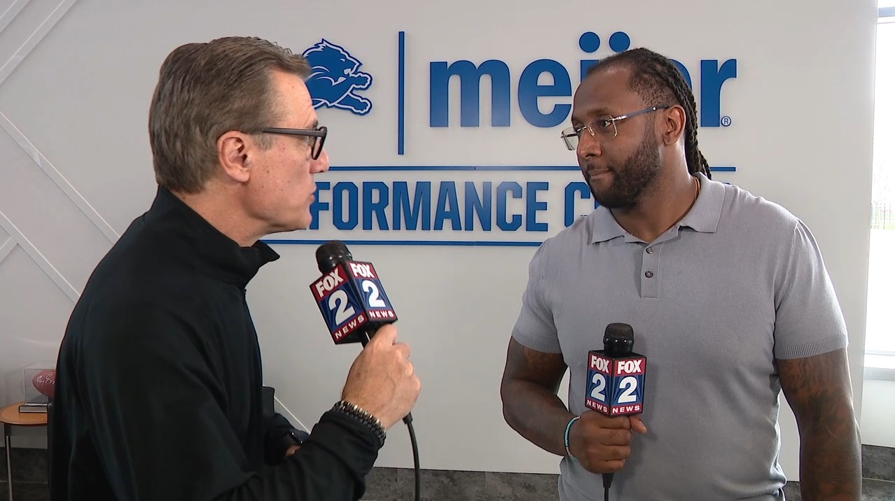 WATCH - Dan Miller talks 1-on-1 with Lions defensive coordinator Kelvin Sheppard about his new rookie defensive lineman, Tyliek Williams