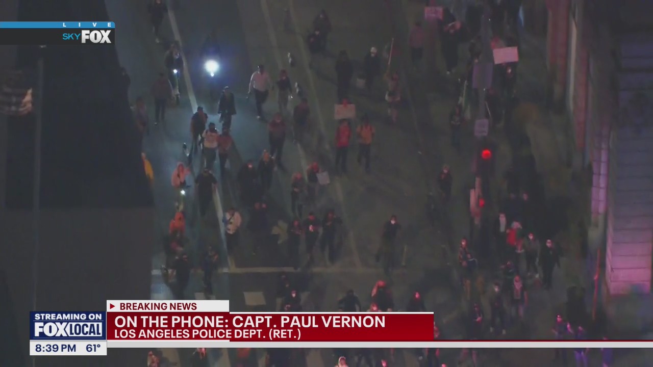 Retired police captain reacts to anti-ICE protests