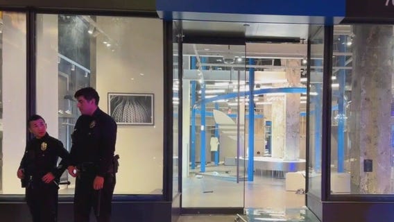 Downtown LA businesses looted, vandalized