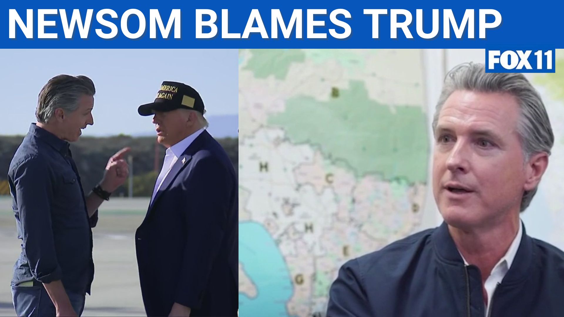 Newsom: Anti-ICE riots were Trump's mess