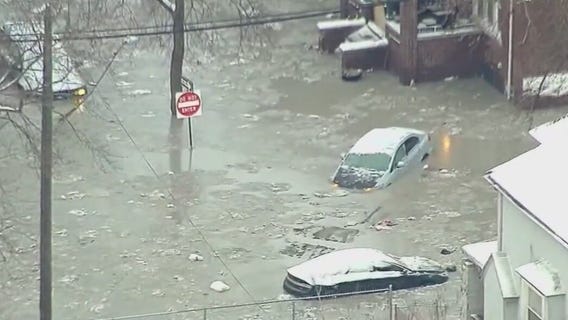 Detroit Rowan water main break damage claims processing underway