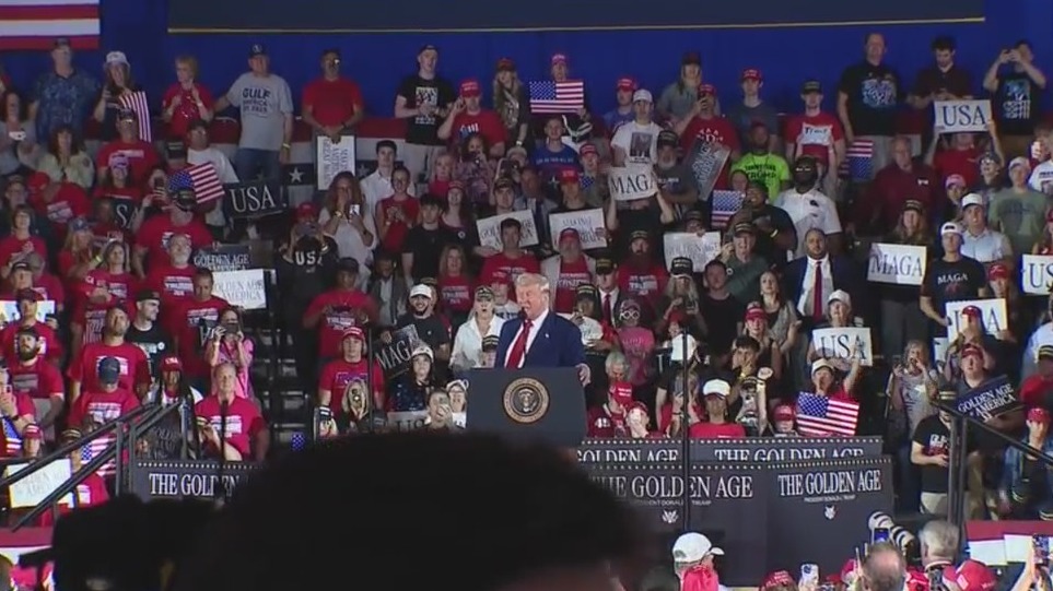 Reactions to President Trump's visit to Michigan