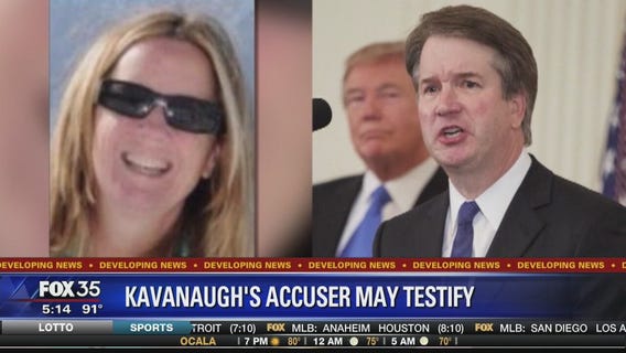 Kavanaugh's accuser may testify