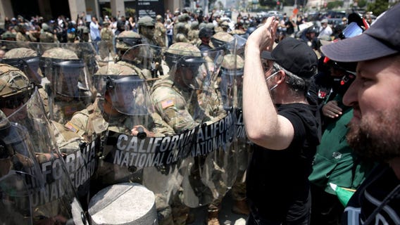 National Guard intensifies LA anti-ICE protests