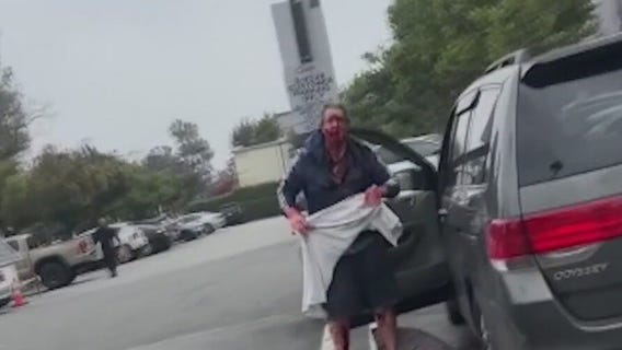 Driver stabbed in Brentwood parking lot