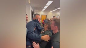 Sen. Padilla dragged out of immigration briefing