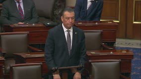 Padilla addresses forcible removal from DHS news conference