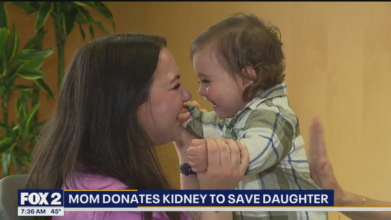 A Mother?s Love: Woman Celebrates Life and Motherhood Thanks to Her Mom?s Kidney Donation