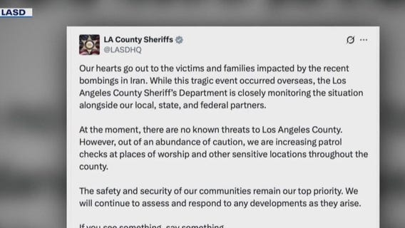 LASD apologizes for 'inappropriate' post