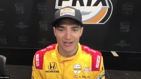 WATCH - Jennifer Hammond talks with Alex Palou following his IndyCar victory at the road course in Indianapolis