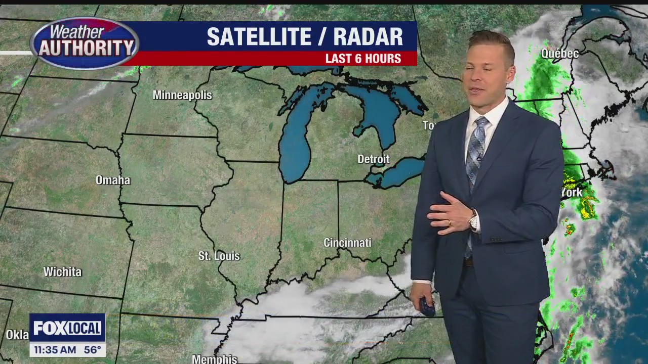 Beautiful weather heading into Mother's Day!