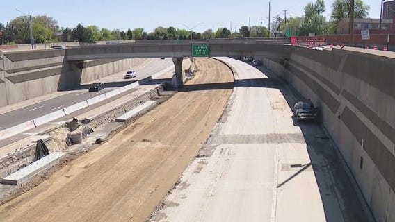 I-696 construction completely shuts down busy highway