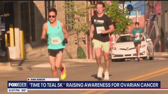 Time to Teal 5K Ovarian Cancer walk/run held