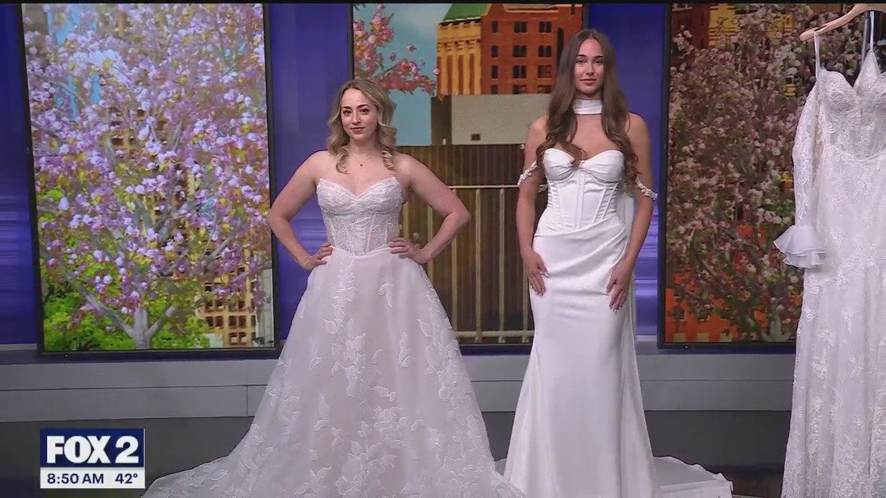 The Wedding Shoppe in Berkley shows off latest spring bridal trends