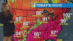 Weather Forecast for Tuesday, June 24