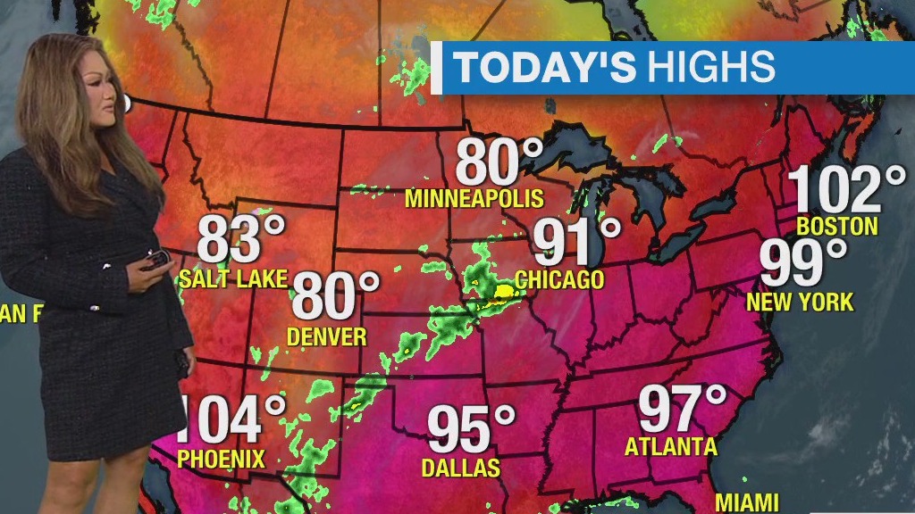 Weather Forecast for Tuesday, June 24