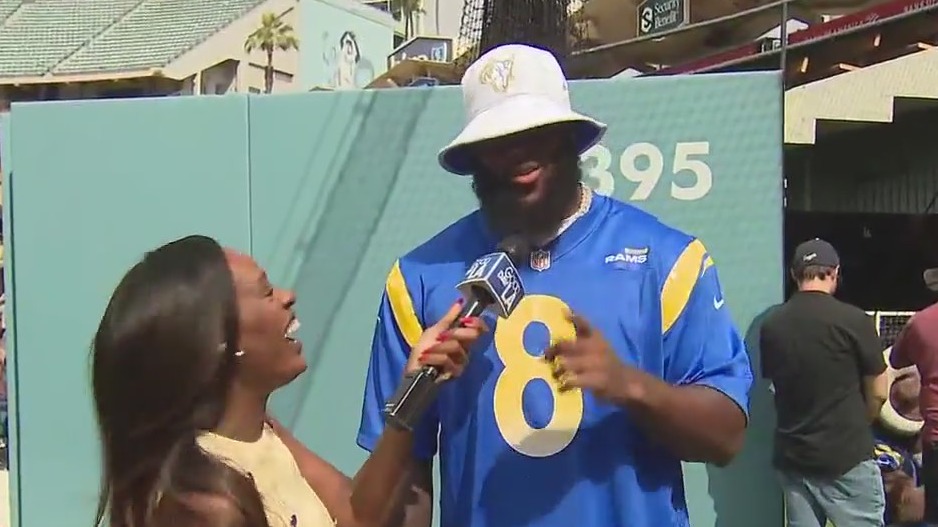 Jared Verse on 'Sports With Us' clinic at Dodger Stadium