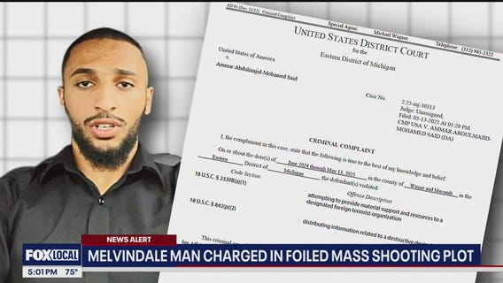 Domestic terror attack plan by Melvindale man foiled