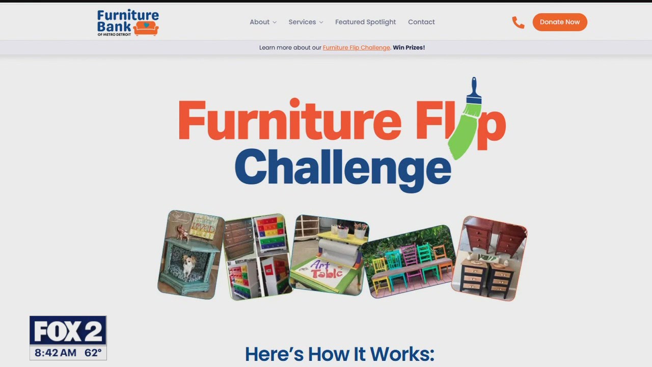 Furniture Bank holds "Furniture Flip Challenge"