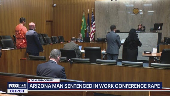 Man sentenced for raping woman in Auburn Hills hotel