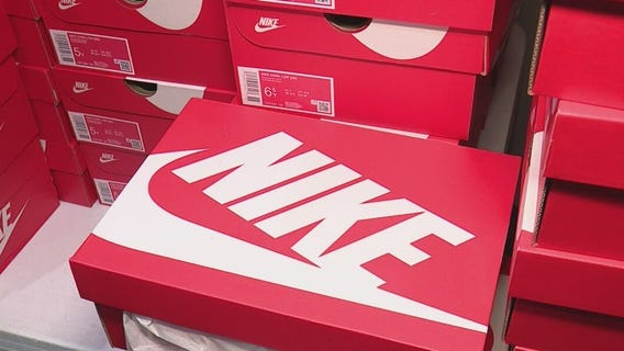 Shoes donated to students at Redford Service Learning Academy