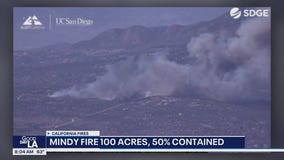 Wildfires burn across Riverside, San Bernardino counties