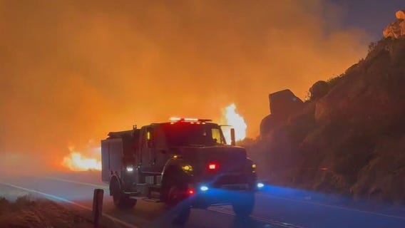 Wildfires force evacuations in parts of Inland Empire