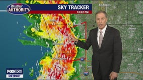 Storms on the way across Michigan