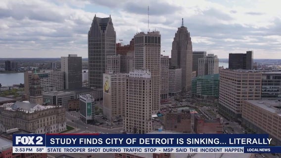 New study measures how much Detroit sinks every year