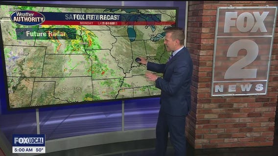 A much cooler and wetter week ahead
