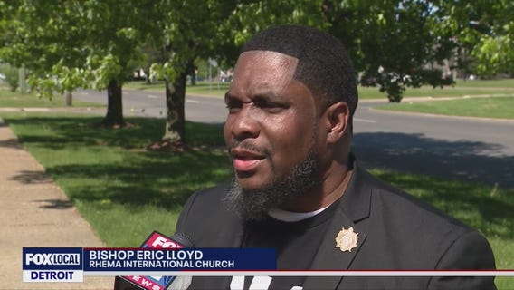 Demonstrators protest quadruple shooting that left 2 dead outside Foot Locker in Eastpointe