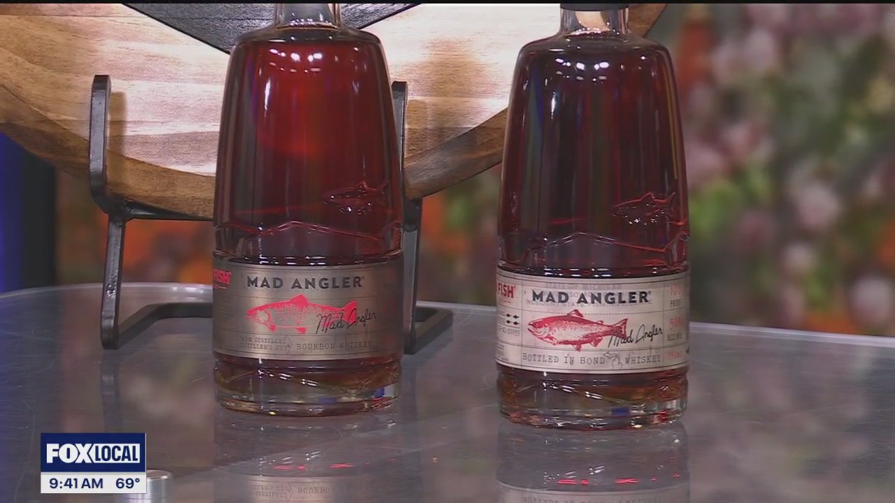 Mad Angler bourbon from Iron Fish Distillery