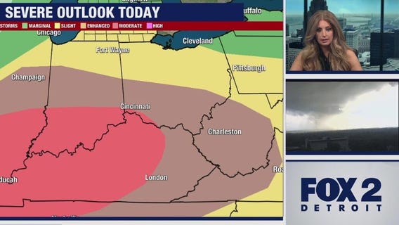 Severe weather outlook for Friday night, storm recap from last night