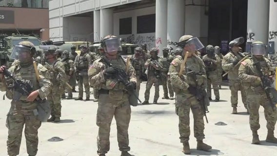 150 National Guard troops moved to wildfire duty