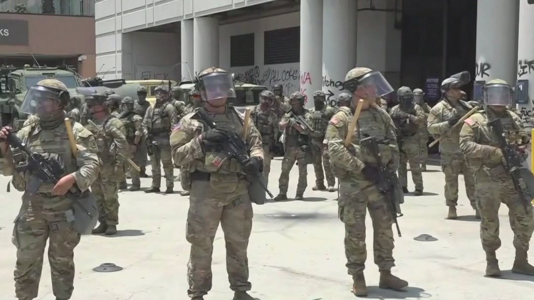 150 National Guard troops moved to wildfire duty