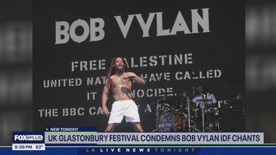 UK Glastonbury festival condemns Bob Vylan's chants