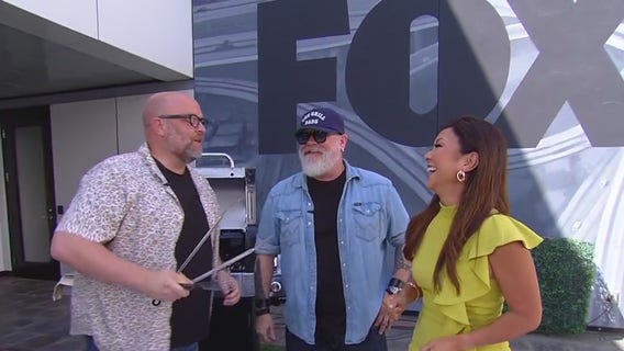 Grilled andouille sausage with The Grill Dads