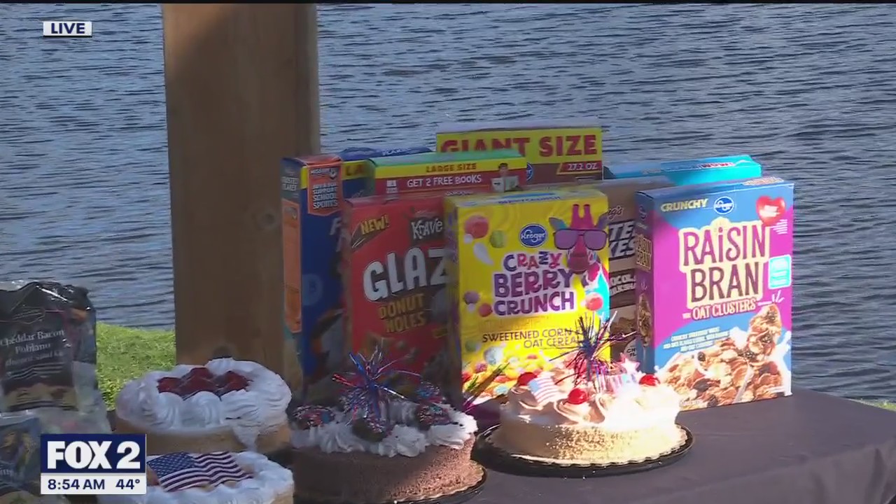 Kroger helps kick off Jay Tower's annual cereal drive