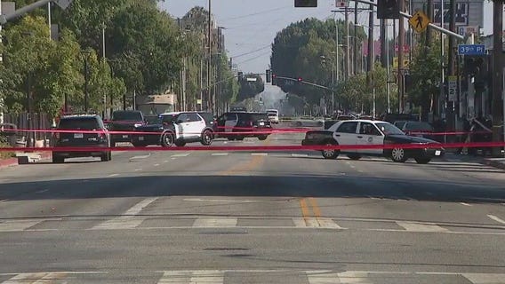 LAPD officer shot in South LA