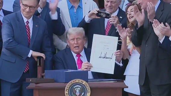 Donald Trump signs 'Big Beautiful Bill'