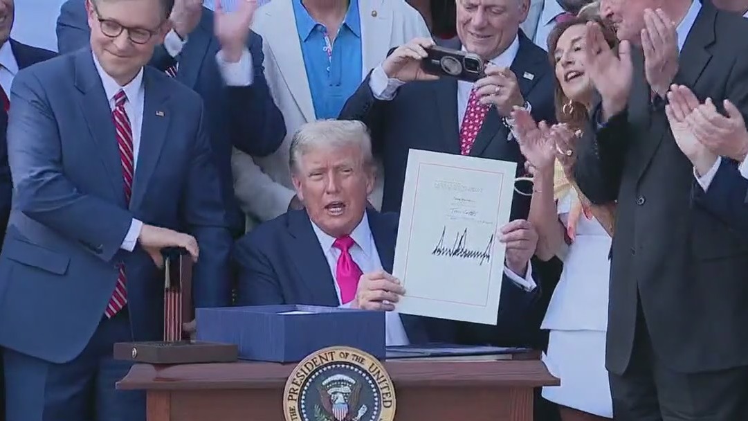 Donald Trump signs 'Big Beautiful Bill'