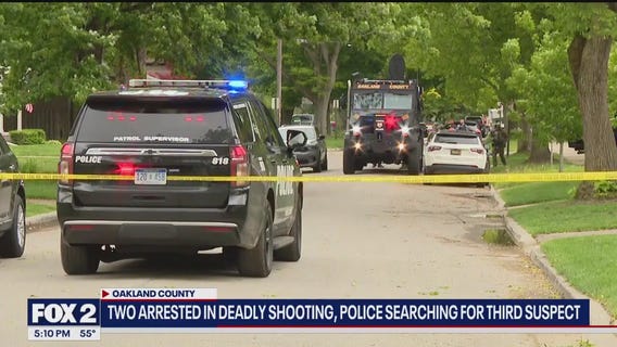 Third suspect still sought after fatal shooting in Clawson