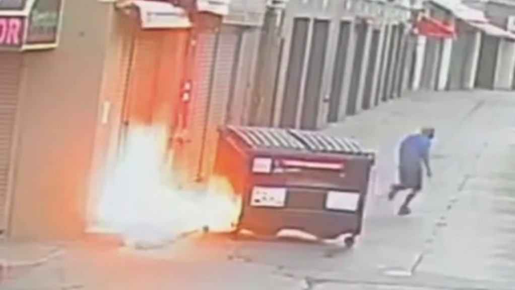 Arsonist destroys Santee Alley business