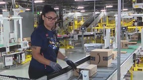 Inside an Amazon warehouse on Prime Day