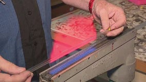 Having fun at the Museum of Neon Art