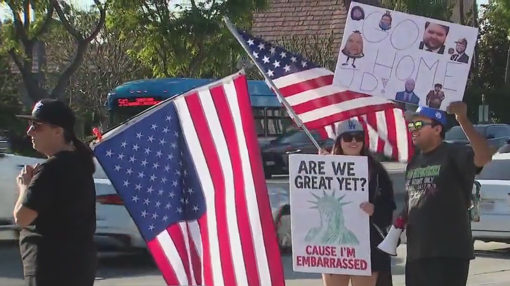 JD Vance's visit to Orange County faces protests