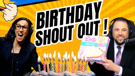 A Dolly Parton Birthday Surprise for our boss.