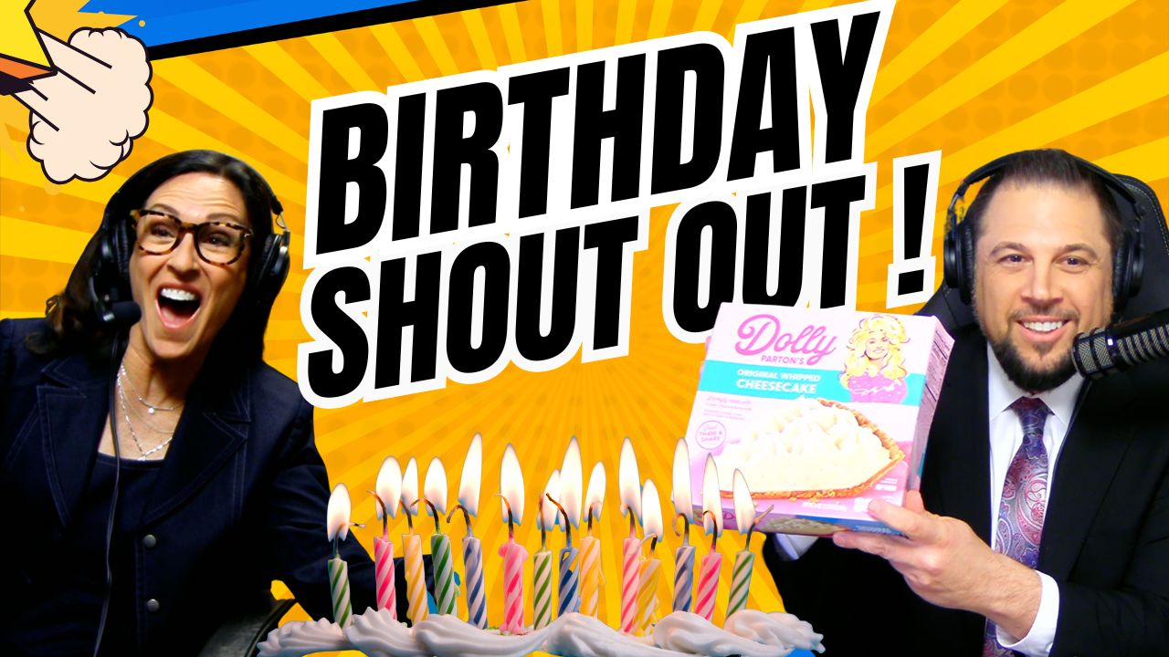 A Dolly Parton Birthday Surprise for our boss.