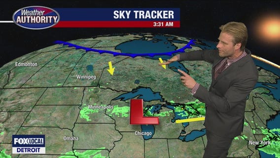 Some lingering rain Thursday