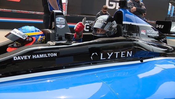 WATCH - Fox 2 Sports Director Dan Miller takes a ride in the pace car ahead of Sunday's Detroit Grand Prix